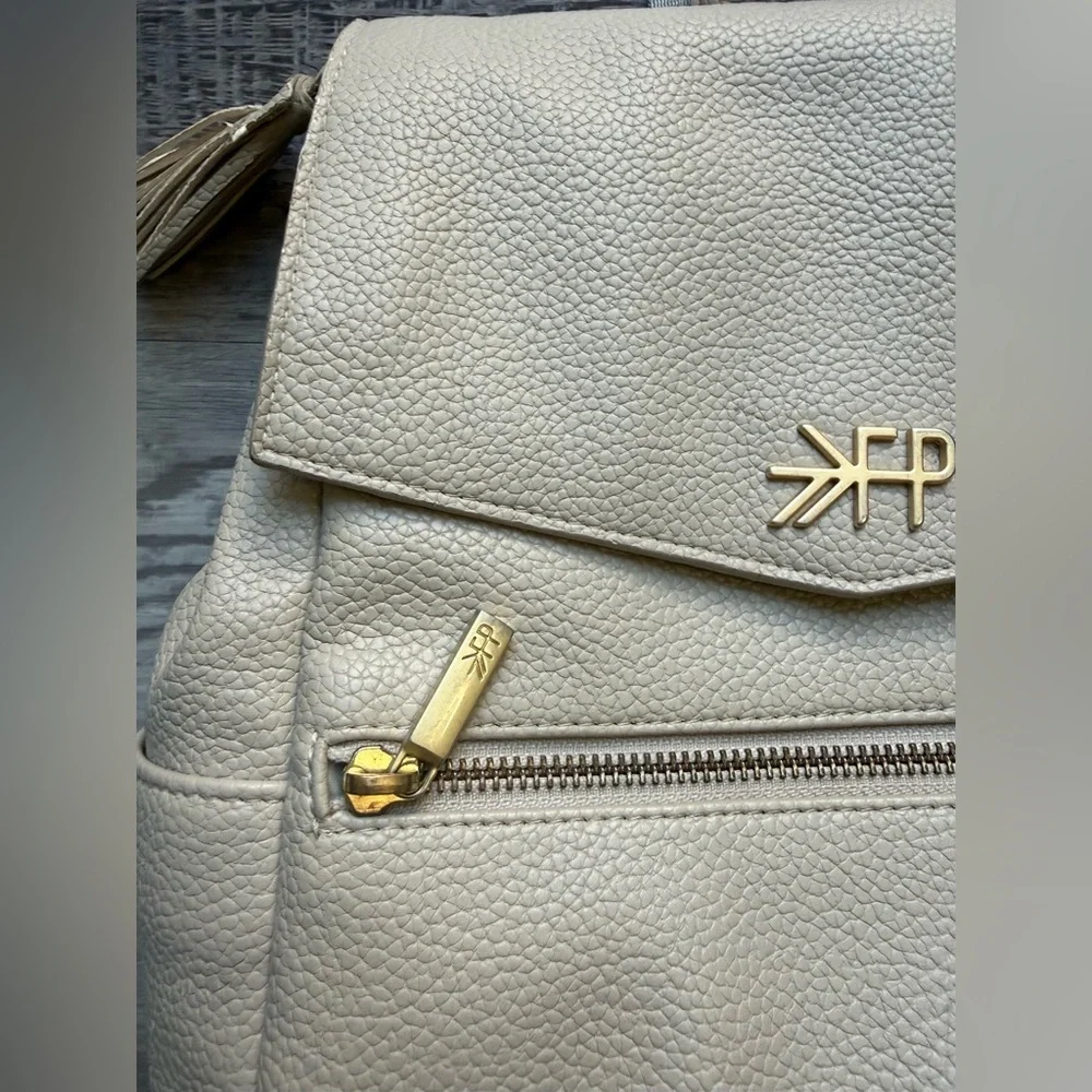 Freshly Picked Mini Classic Cream Diaper Bag